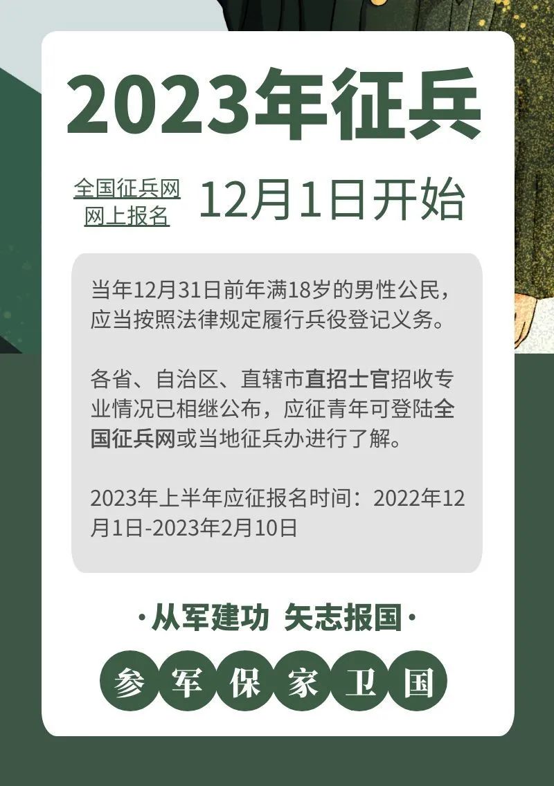 關(guān)于2023年征兵報(bào)名的全面解析，2023年征兵報(bào)名全面解析指南