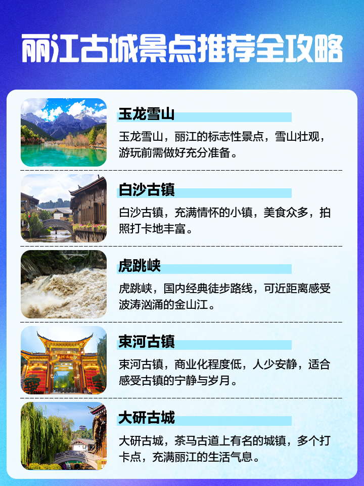 麗江好玩的地方景點(diǎn)推薦——探索云南的魅力之城，麗江魅力之旅，探索云南魅力之城的景點(diǎn)推薦